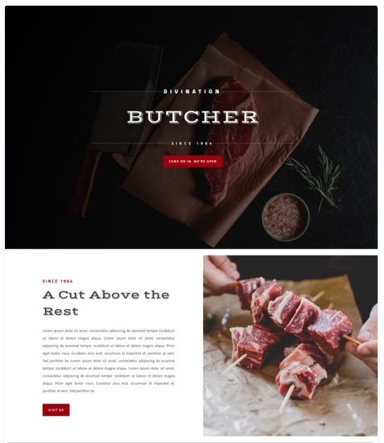 Websites for Butchers