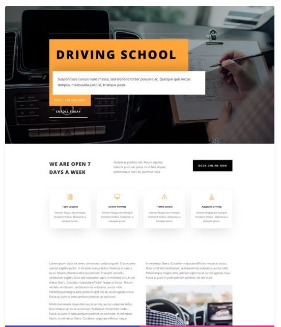 Websites for Driving Instructors