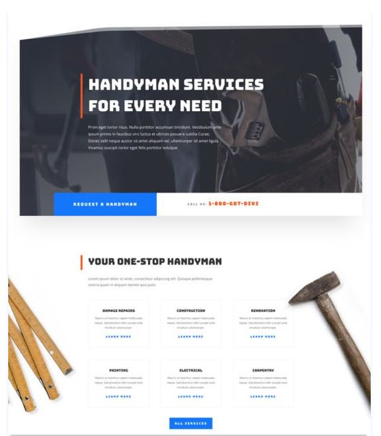 Websites for Handyman